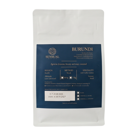 Sensual Coffee BURUNDI — Golden Earth // limited Stock